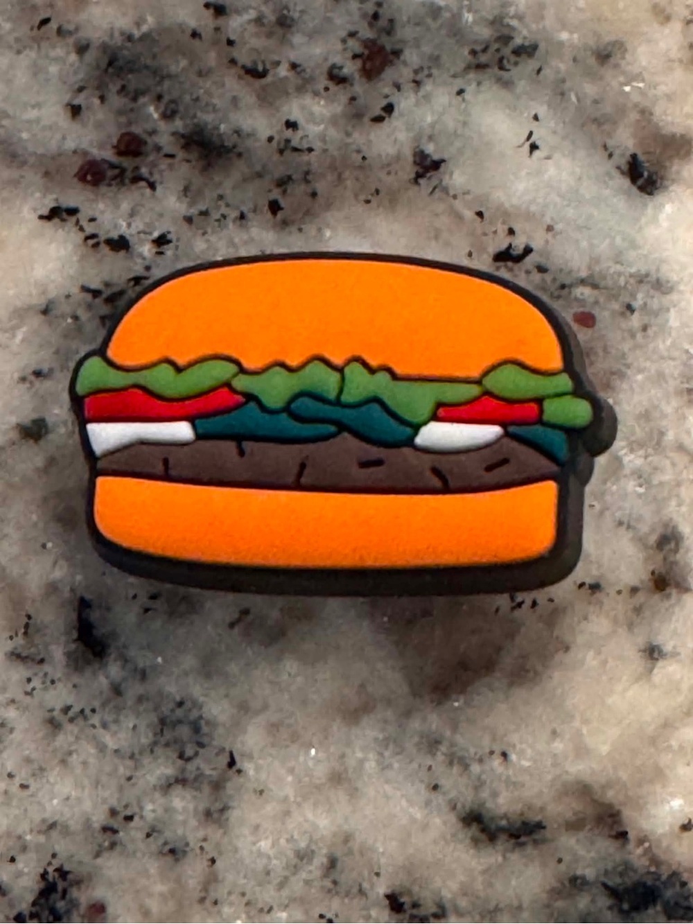 Whataburger CROCS Orange Burger Jibbitz Charm